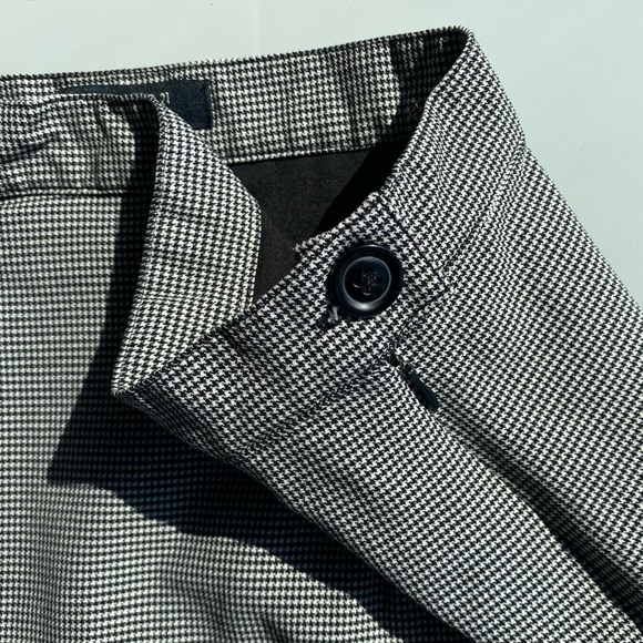 Skirt with black & white houndstooth pattern - Picture 4 of 4